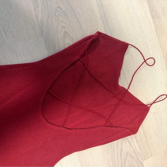 CSB Open Back Rib Maxi Dress - Picture 6 of 10